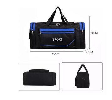 Foto 2 | Maletas De Mano Hombre Deportiva Para Viaje, Azul