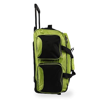 Foto 5 | Bolsa de Viaje Ligera Fila 22 Carry On Rolling Neon Lime - Venta Internacional