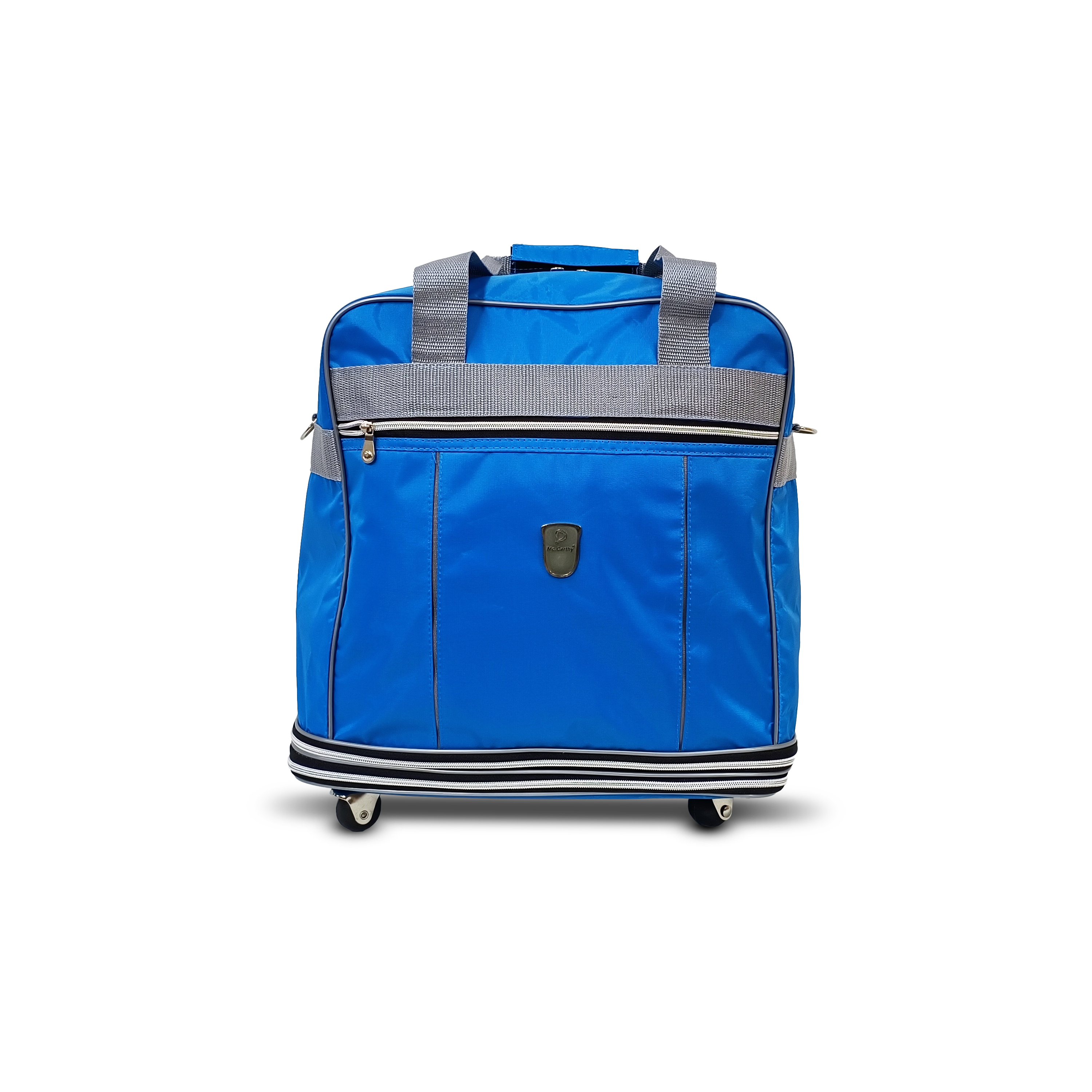 Maletín Expandible Con Ruedas 24'' Mccarthy  Modelo Expandible-24 Azul