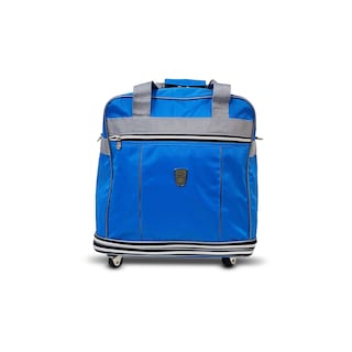 Foto 1 | Maletín Expandible Con Ruedas 24'' Mccarthy Modelo Expandible-24 Azul