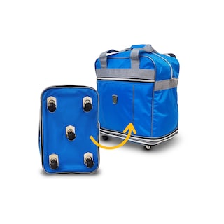 Foto 3 | Maletín Expandible Con Ruedas 24'' Mccarthy Modelo Expandible-24 Azul