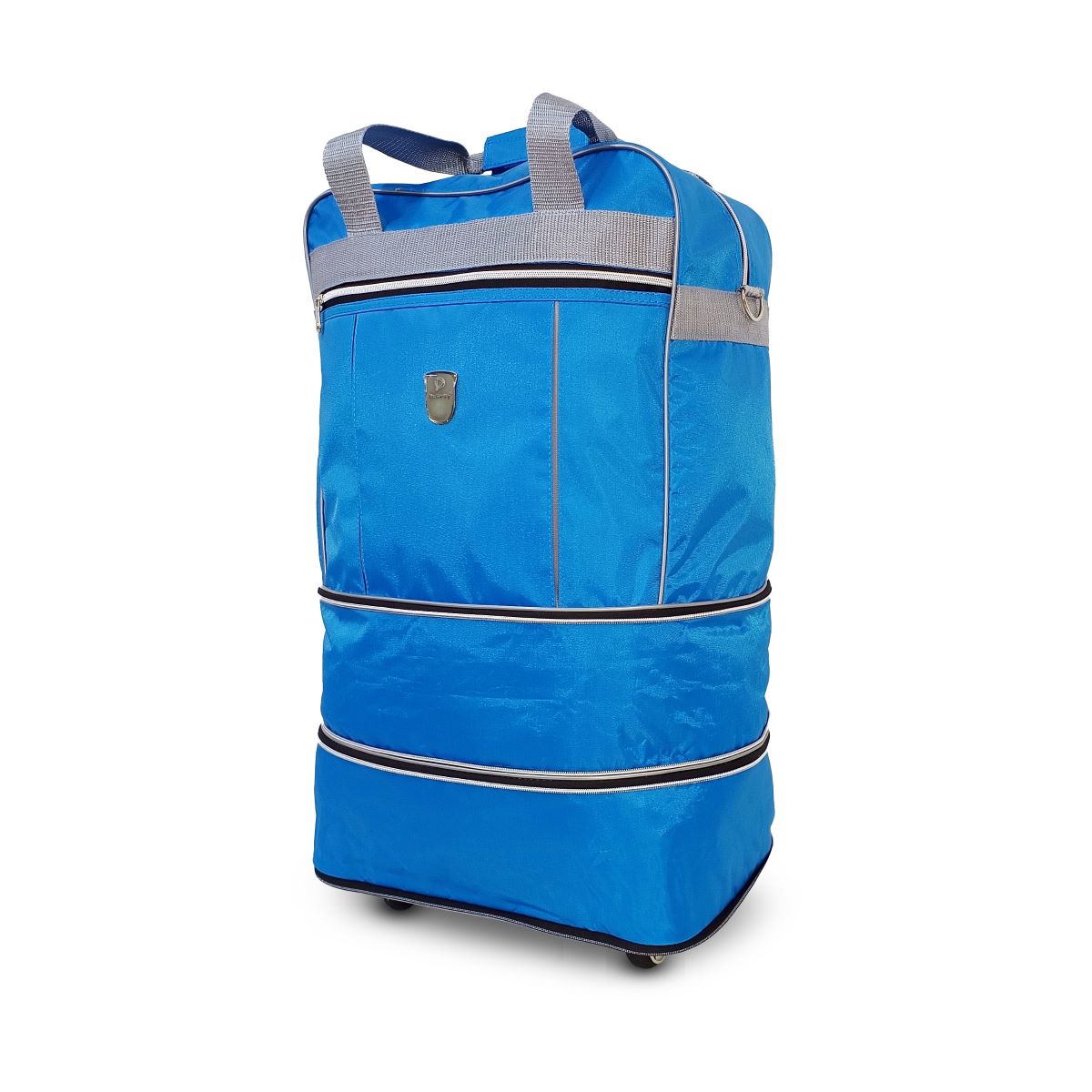 Foto 4 | Maletín Expandible Con Ruedas 24'' Mccarthy  Modelo Expandible-24 Azul