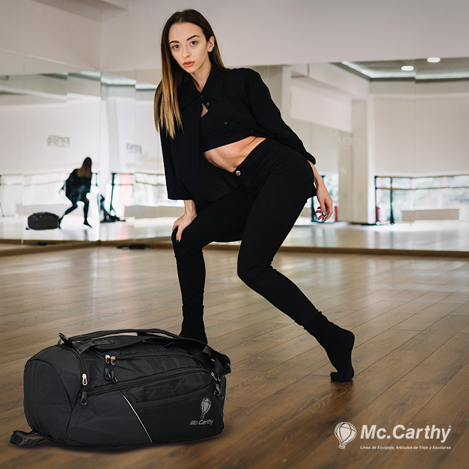 Foto 6 pulgar | Maletín Deportivo con Zapatera Mccarthy Md-1 Negro