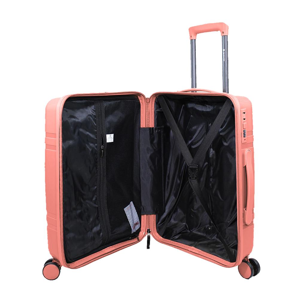 Foto 4 | Maleta De Cabina Jon Z10 20'' Rosa Claro Rosa