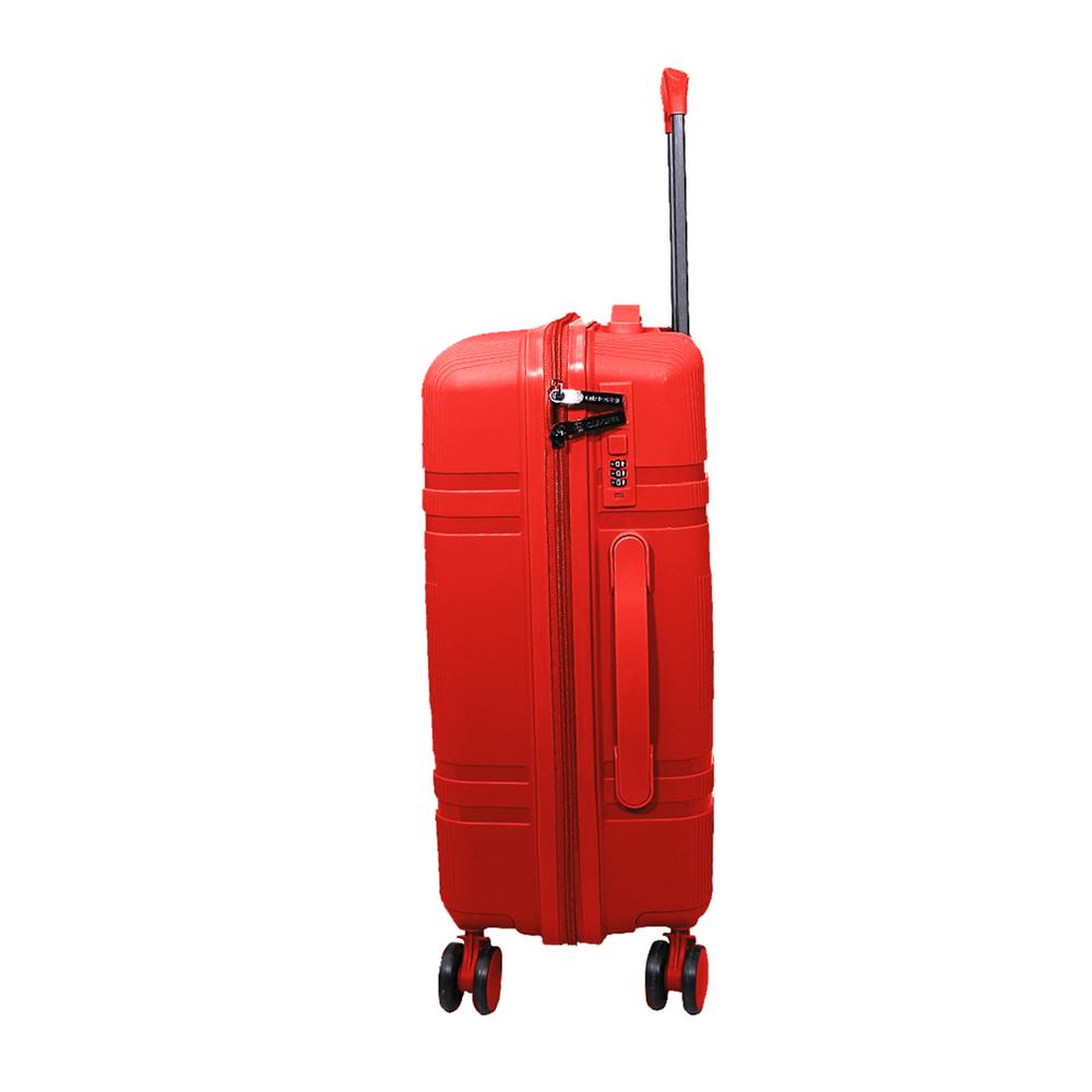 Foto 4 pulgar | Maleta De Cabina Jon Z10 20'' Rojo Rojo