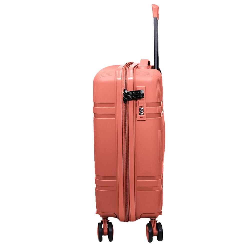 Foto 4 pulgar | Maleta De Cabina Jon Z10 18'' Rosa Claro Rosa