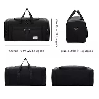 Foto 2 | Gran Capacidad Maleta Deportiva Bolso Fitness Moda Eo Safe Imports Esi-14060 Azul