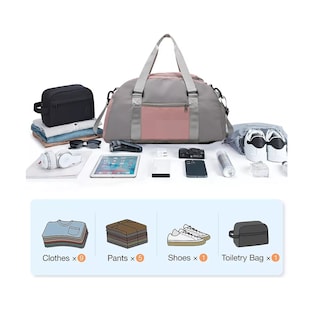 Foto 2 | Maletas Deportiva Mochila De Gym De Mano Eo Safe Imports Esi-14498 Gris