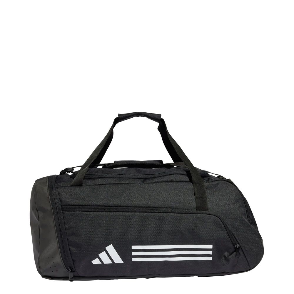 Foto 3 pulgar | Maleta Deportiva Essentials 3 Franjas Pequeña Adidas Negro Unisex