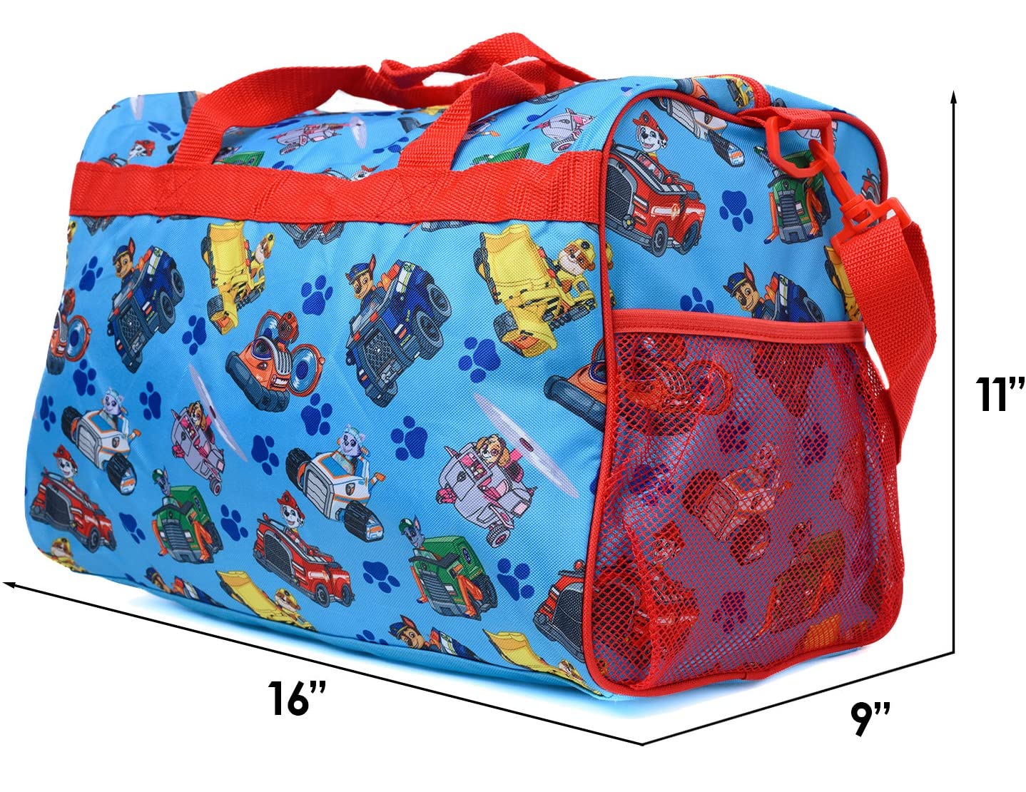 Foto 3 pulgar | Bolsa De Viaje De Lona Con Estampado Integral De Vehículos De La Patrulla Canina, 40 X 28 X 23 Cm - Venta Internacional