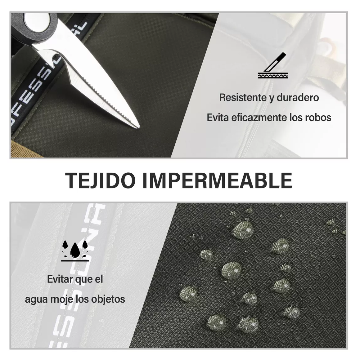 Foto 5 pulgar | Maletin Pechera Para Hombre Multibolsillo Verde Oscuro