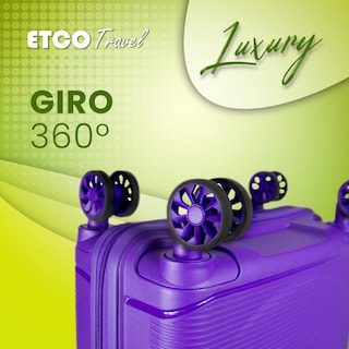 Foto 6 | Maletade Mano Rígida Morada Luxury by Etco Travel 10 Kgs