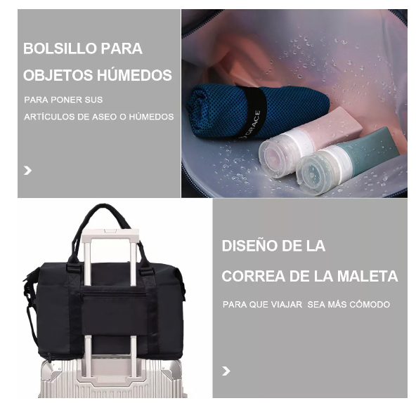 Foto 4 pulgar | Maleta Bolsa De Viaje Deportiva Wünd Gym Tote Bolsa Hospital