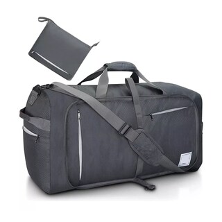 Foto 1 | Maleta Deportiva Bolsa De Deporte Gym Plegable Bolsa 65l Eo Safe Imports Esi-15693 Gris