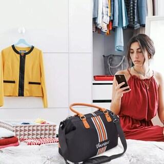Foto 3 | Maleta Deportiva Bolsa Dama De Viaje Mochila Fitness Mano Eo Safe Imports Esi-15702 Multicolor