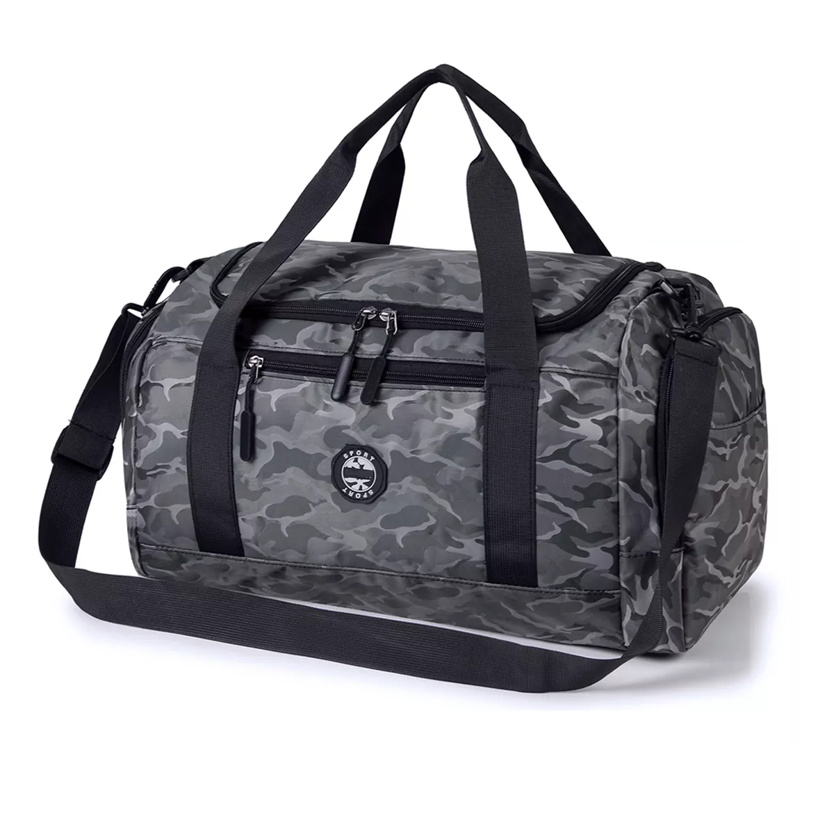Foto 2 pulgar | Maletas De Viaje Deportiva Mochila Gym Bolsa Equipaje Mano Eo Safe Imports Esi-15686  Gris