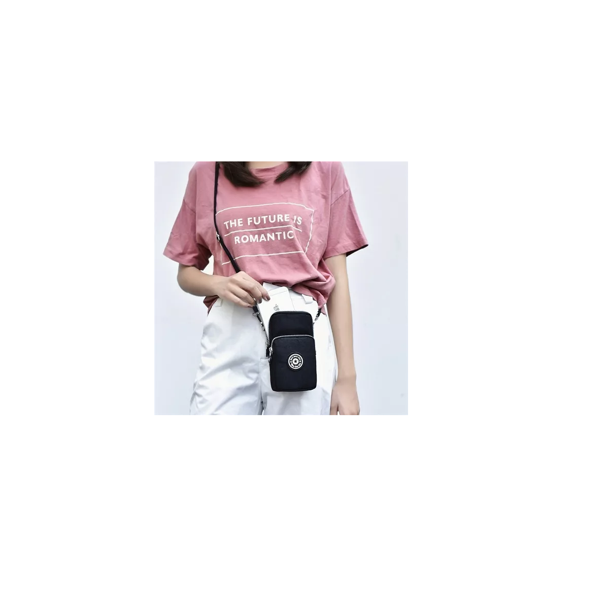 Foto 4 pulgar | Bolsa De Hombro Deportiva Para Celular Para Mujer  Eo Safe Imports Esi-15697 Negro
