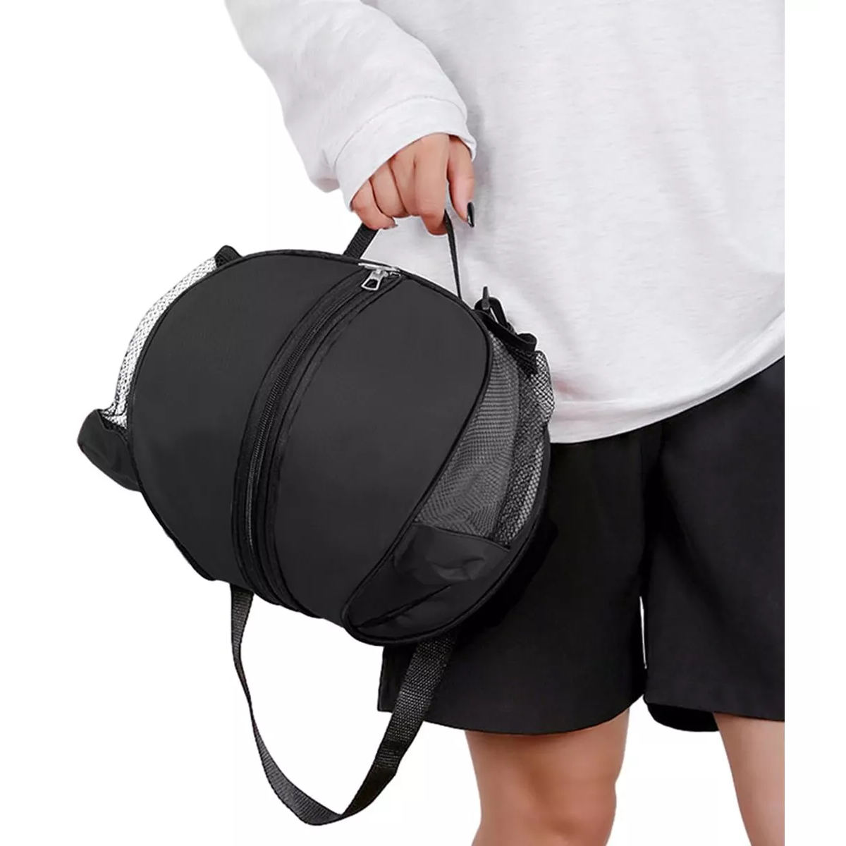 Foto 4 pulgar | Bolsa De Pelota De Baloncesto Impermeable + Correa De Hombro Eo Safe Imports  Esi-15699 Negro