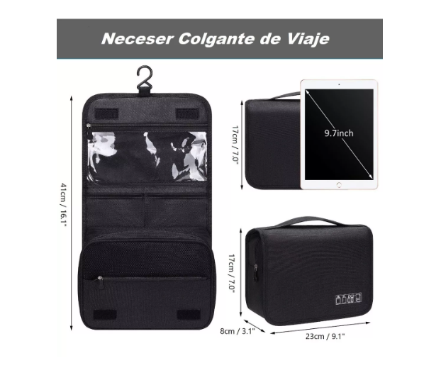Foto 5 pulgar | Organizador De Viaje Wünd  Equipaje Maleta Cosmetiquera Maquillaje