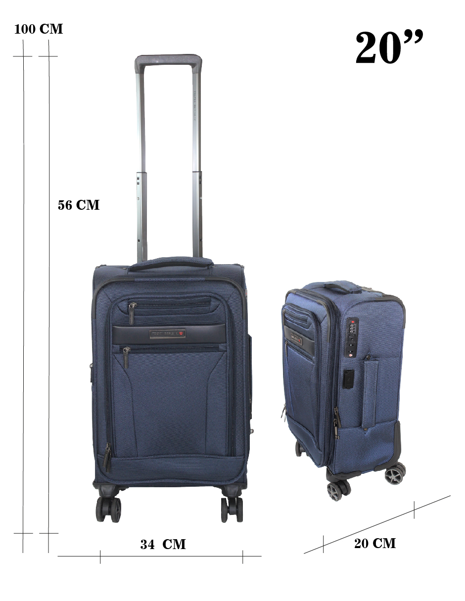 Foto 9 pulgar | Maleta de Viaje Carry On 20 Travel Republic TR-Tumi Azul