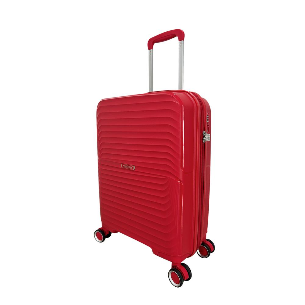 Foto 6 pulgar | Maleta Cabina Viaje Mykonos Rígida De 20'' Roja Rojo