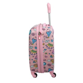 Foto 3 | Maleta de Cabina Jon Infantil Princesa 16'' Rosa