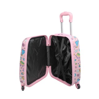 Foto 4 | Maleta de Cabina Jon Infantil Princesa 16'' Rosa