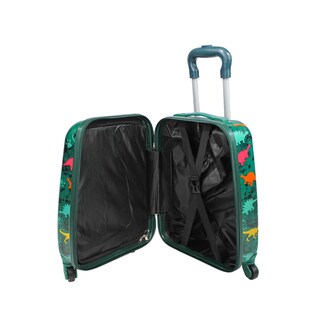 Foto 4 | Maleta de Cabina Jon Infantil Dinosaurios 16'' Verde