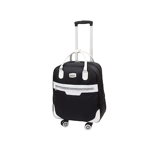 Foto 1 | Maleta De Mano De Viaje Bolsa Con Candado De Seguridad Cabina Negro/blanco