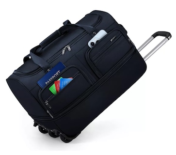 Foto 5 | Maleta De Viaje Con Ruedas Bolsa De Viaje, Azul Marino