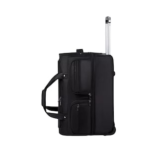 Foto 1 | Maleta de Viaje Con Ruedas Bolsa de Viaje Negra