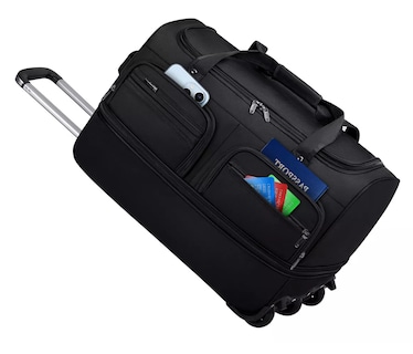 Foto 5 | Maleta de Viaje Con Ruedas Bolsa de Viaje Negra
