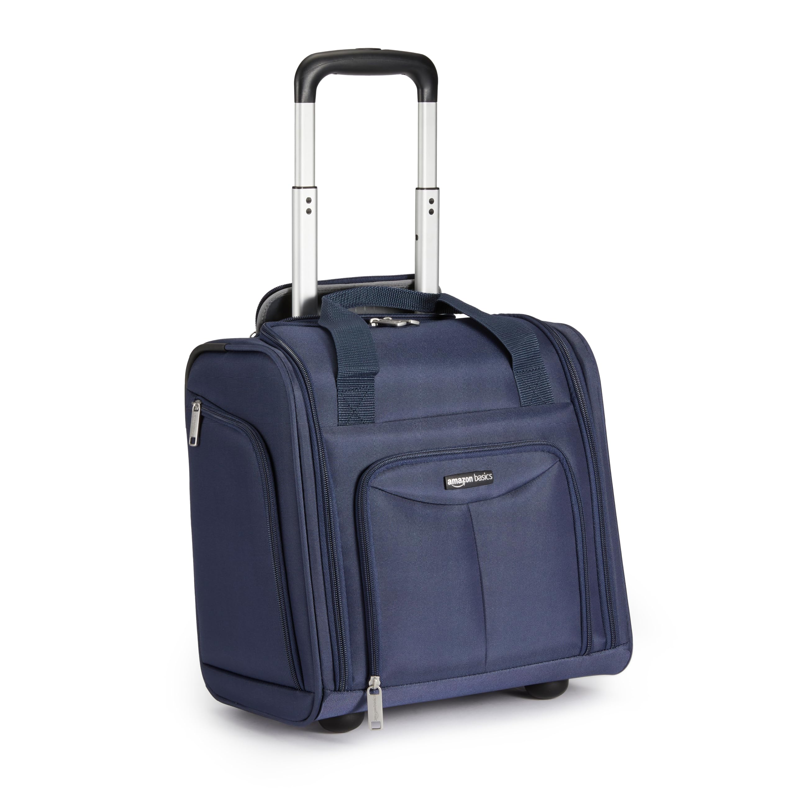 Foto 1 | Equipaje De Mano Amazon Basics Para Debajo Del Asiento, 14 Pulgadas, Azul Marino - Venta Internacional.