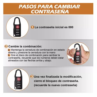 Foto 5 | Maleta de Mano para Viaje Con Candado De Seguridad