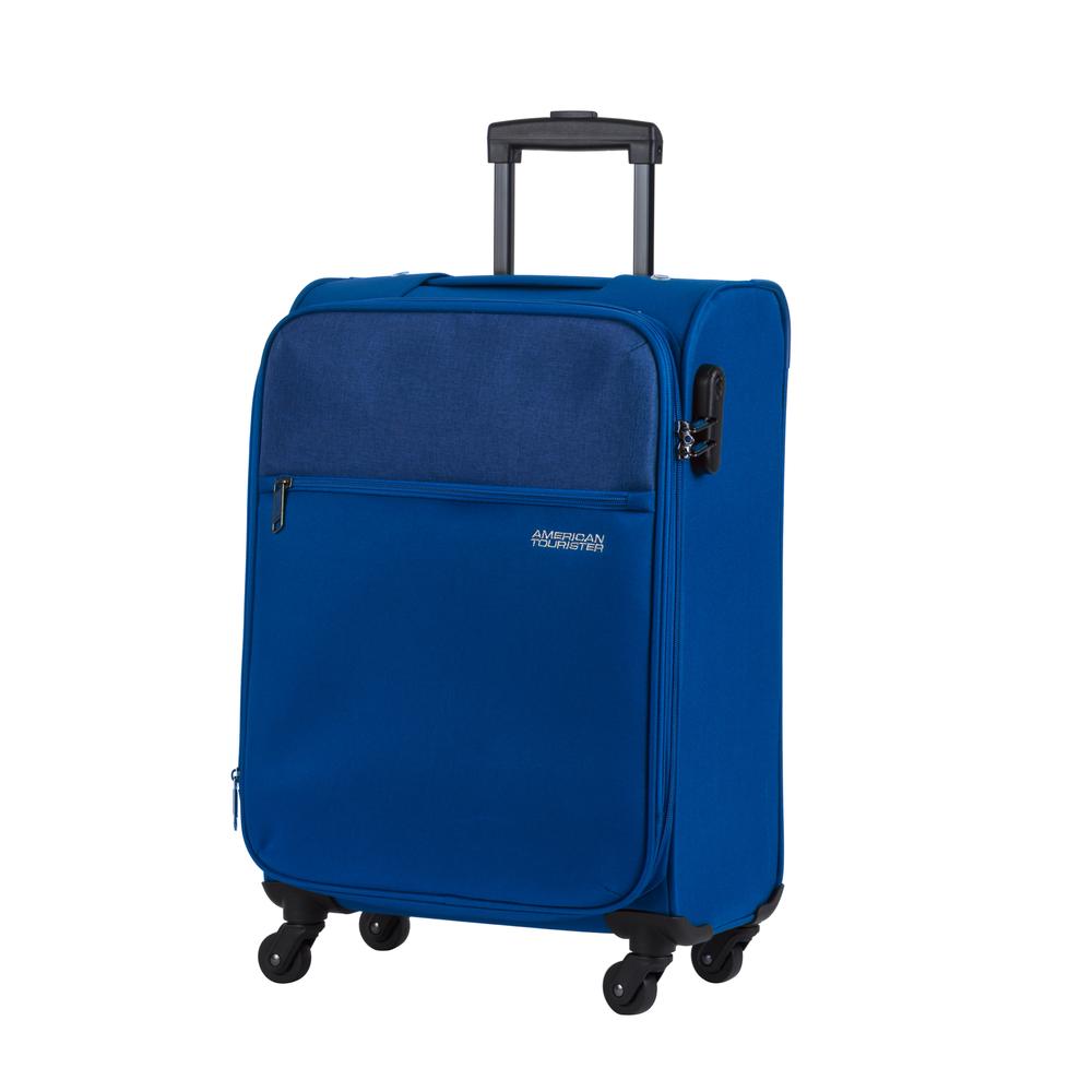 Foto 2 pulgar | Maleta De Cabina American Tourister Frankfurt 20'' Azul Azul