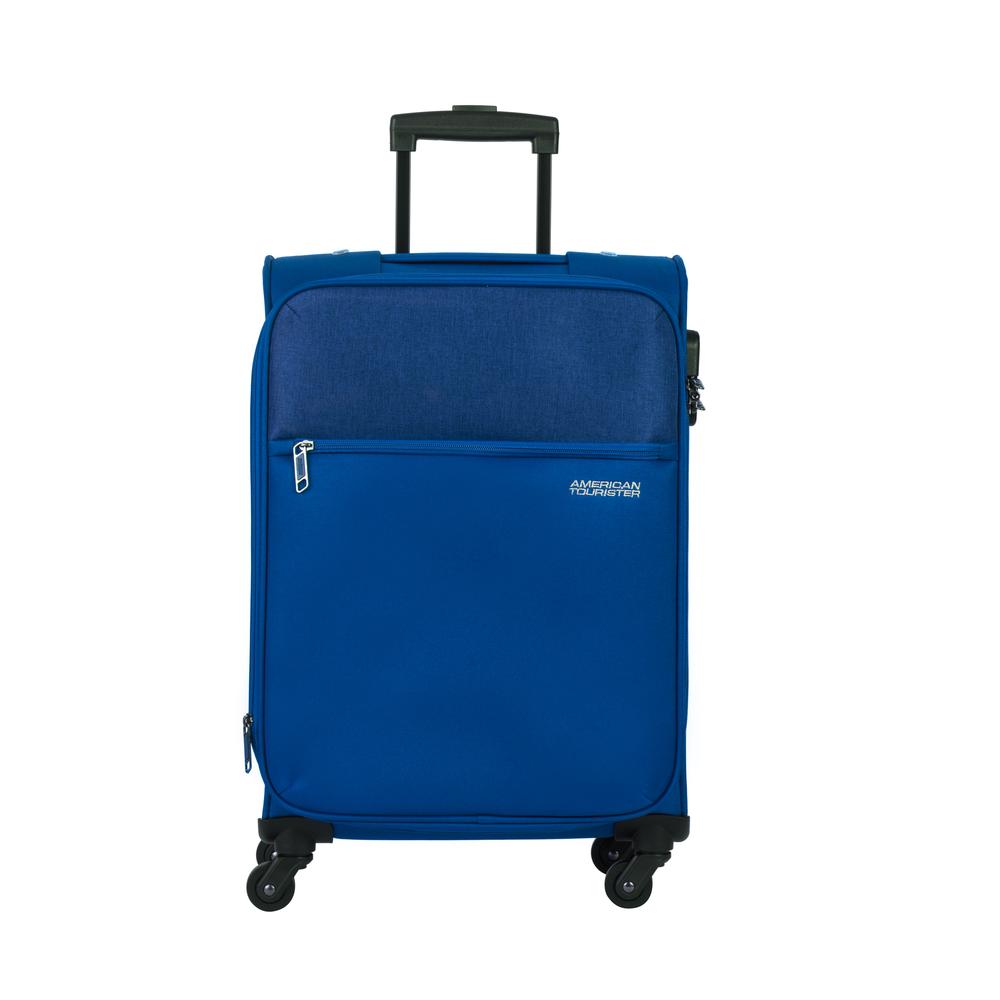 Foto 3 pulgar | Maleta De Cabina American Tourister Frankfurt 20'' Azul Azul