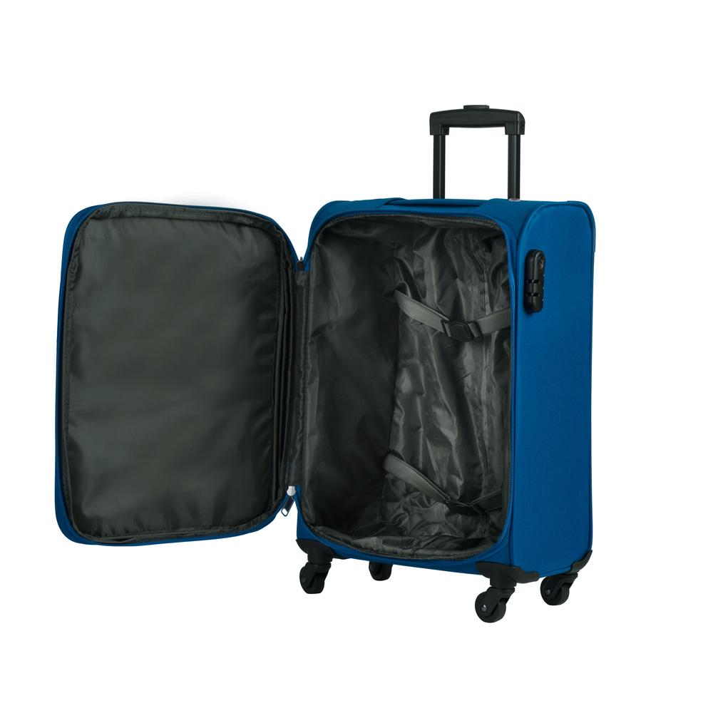 Foto 4 pulgar | Maleta De Cabina American Tourister Frankfurt 20'' Azul Azul