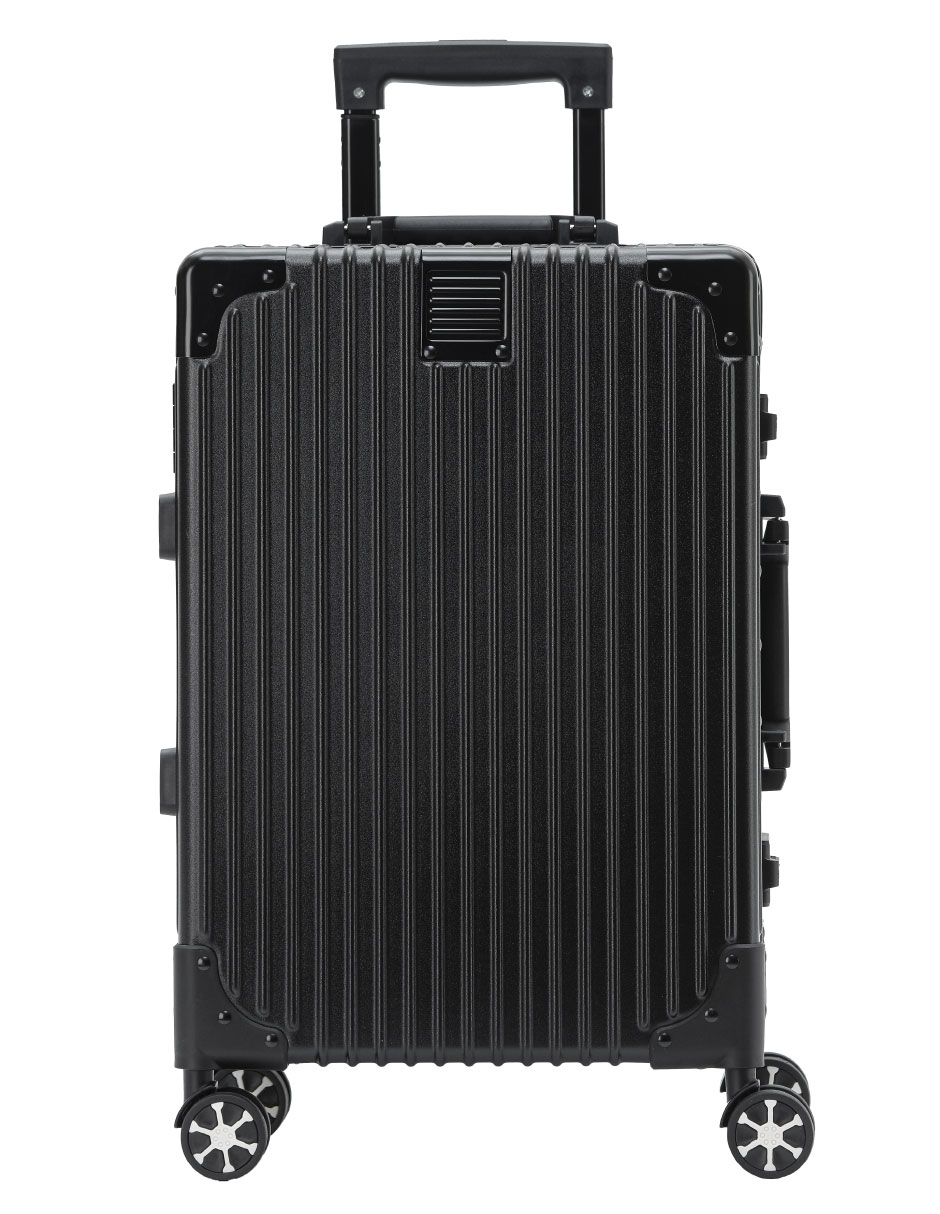 Foto 2 pulgar | Maleta Abs 20'' Negro 4 Ruedas Giratorias y Cerradura TSA