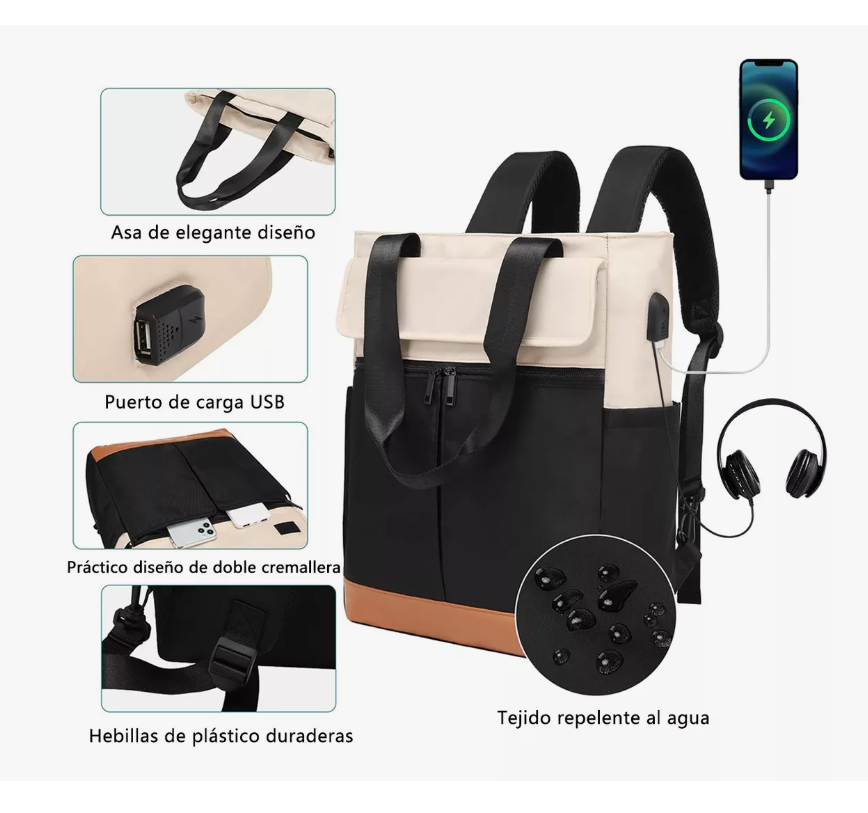 Foto 2 | Mochila Antirrobo Wünd