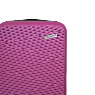 Foto 5 | Maleta de Mano Rígida 20 Pulgadas Rosa con Ruedas 360 y Candado