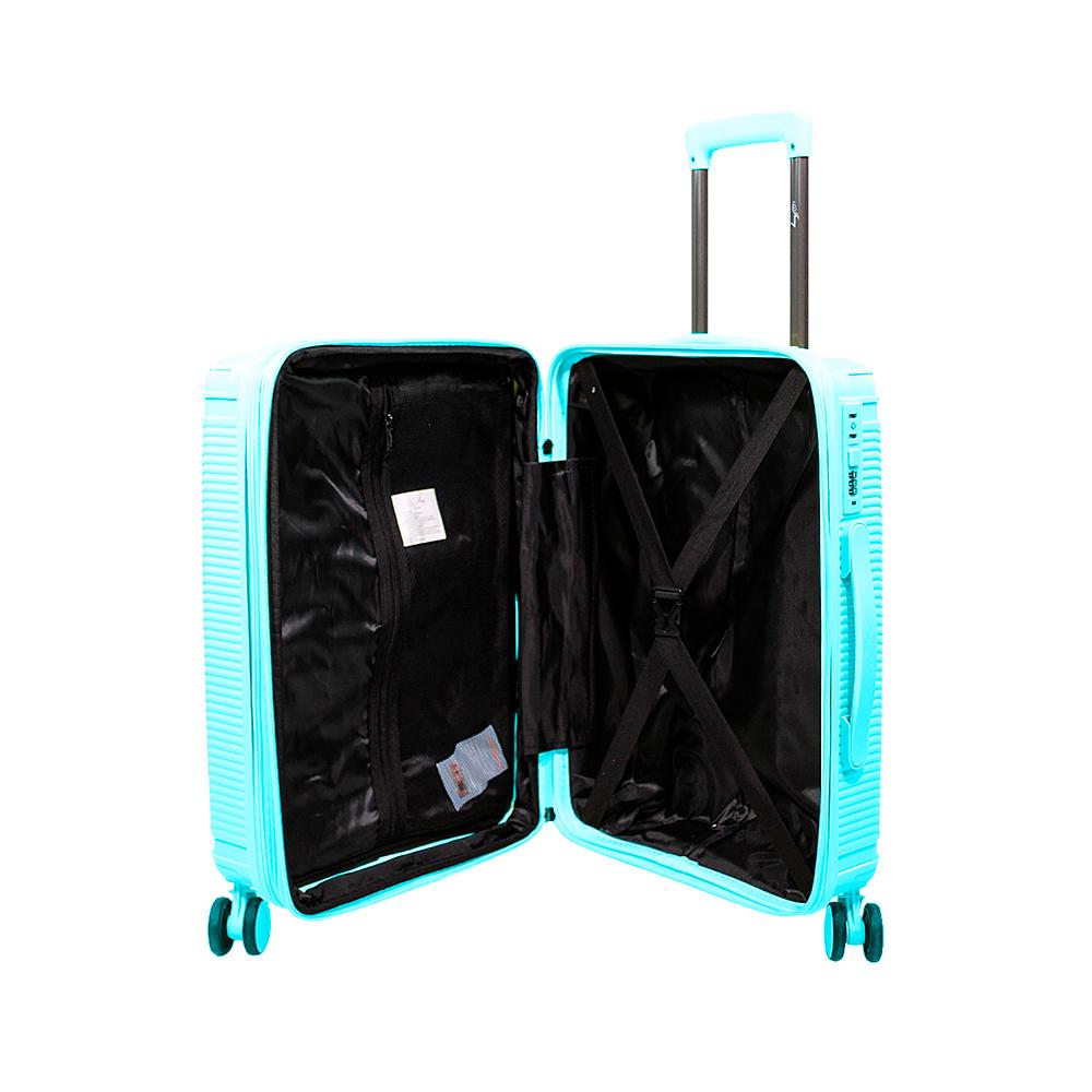 Foto 5 pulgar | Maleta De Cabina Jon Z11 20'' Azul Claro Azul