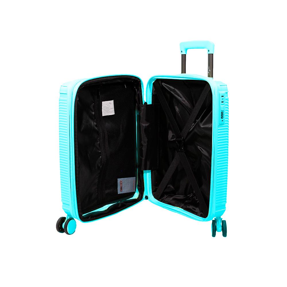 Foto 4 | Maleta De Cabina Jon Z11 18'' Azul Claro Azul
