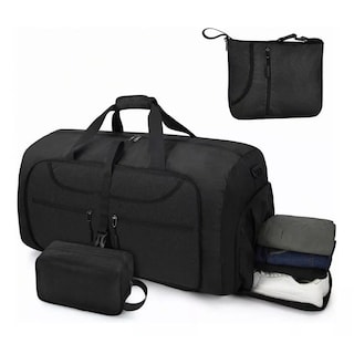Foto 1 | Maleta Bolsa Deportiva Hombre Plegable Equipaje De Mano Eo Safe Imports Esi-18196 Negro