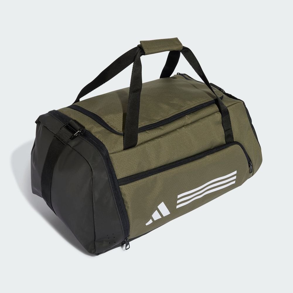 Foto 5 pulgar | Maleta Deportiva Essentials 3 Franjas Mediana Adidas Verde Unisex