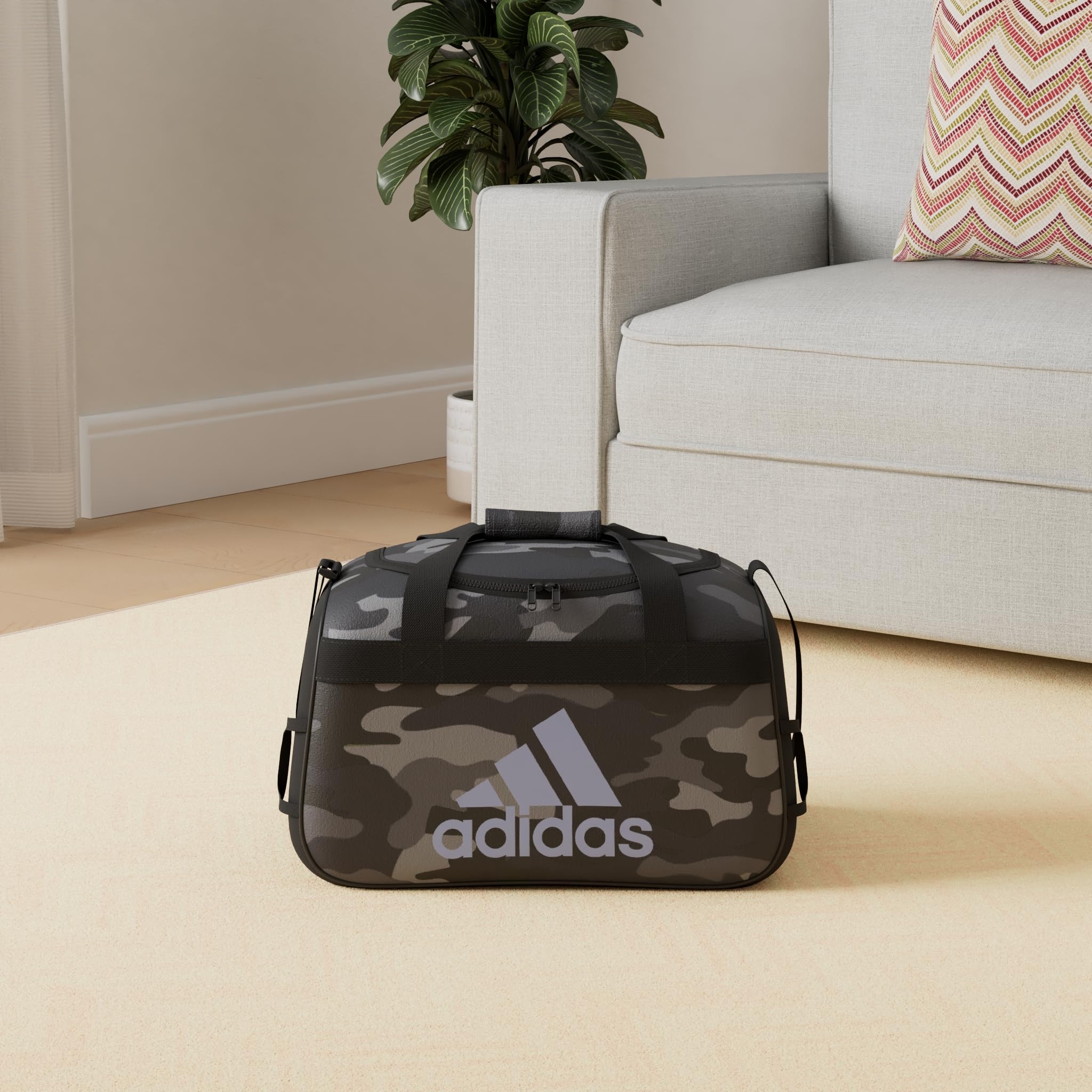 Foto 3 pulgar | Bolsa De Viaje Adidas Diablo Small Camouflage Carbon/negro/azul - Venta Internacional.