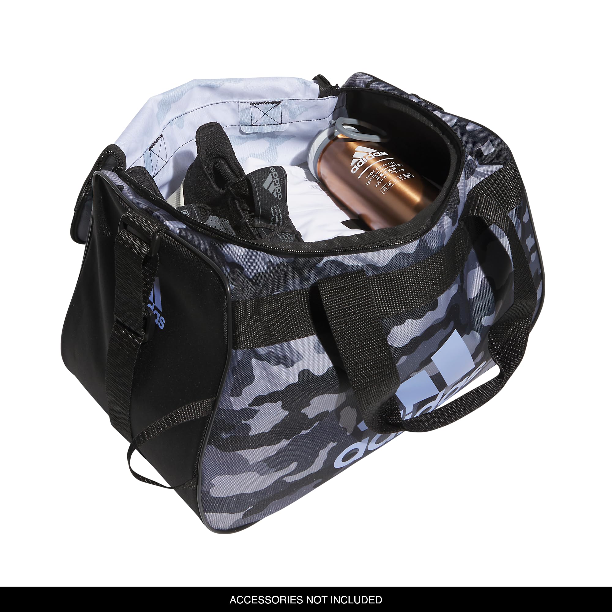 Foto 4 pulgar | Bolsa De Viaje Adidas Diablo Small Camouflage Carbon/negro/azul - Venta Internacional.