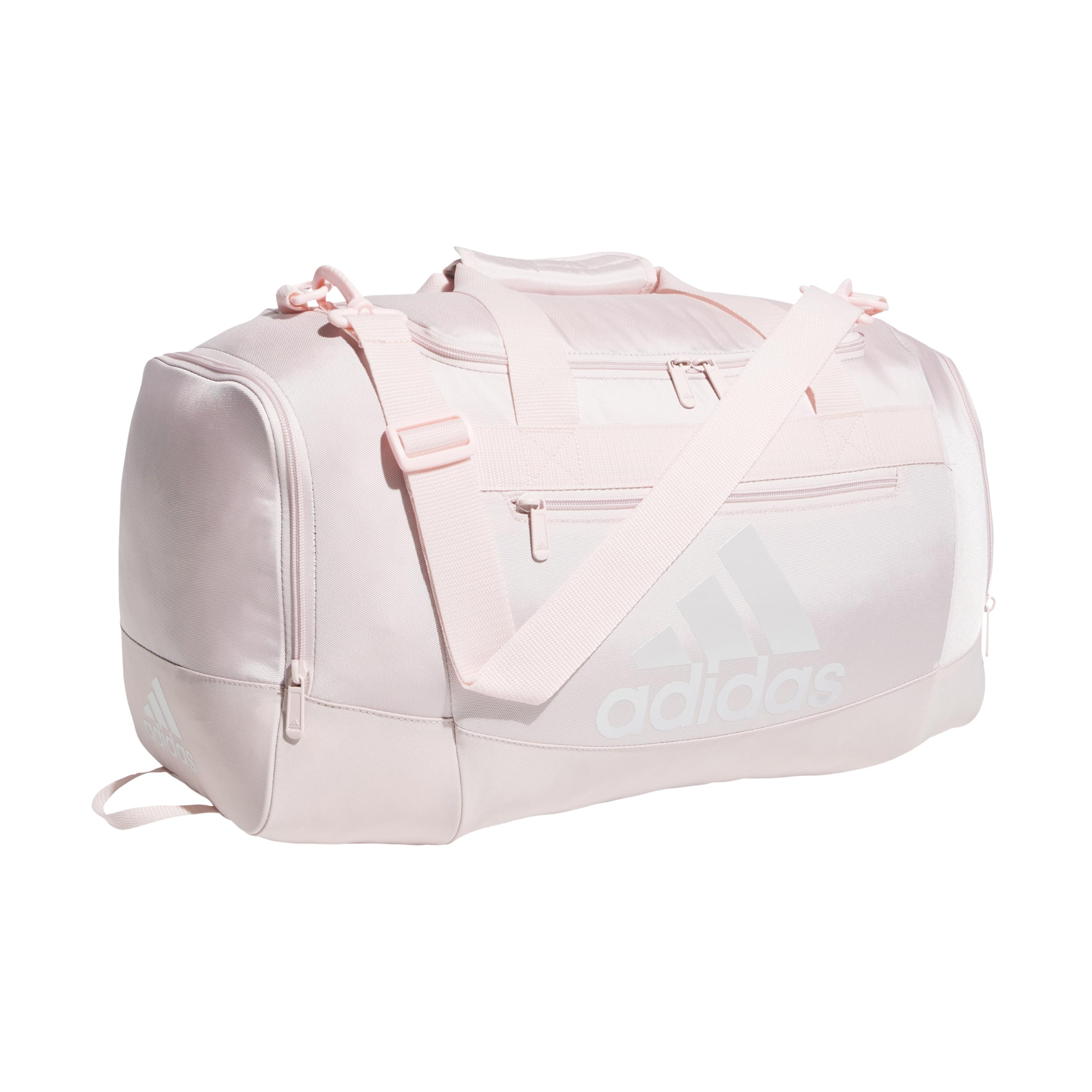 Foto 2 pulgar | Bolsa De Viaje Para Gimnasio Adidas Defender 4.0 Duffel Sandy Rosa/blanco - Venta Internacional.