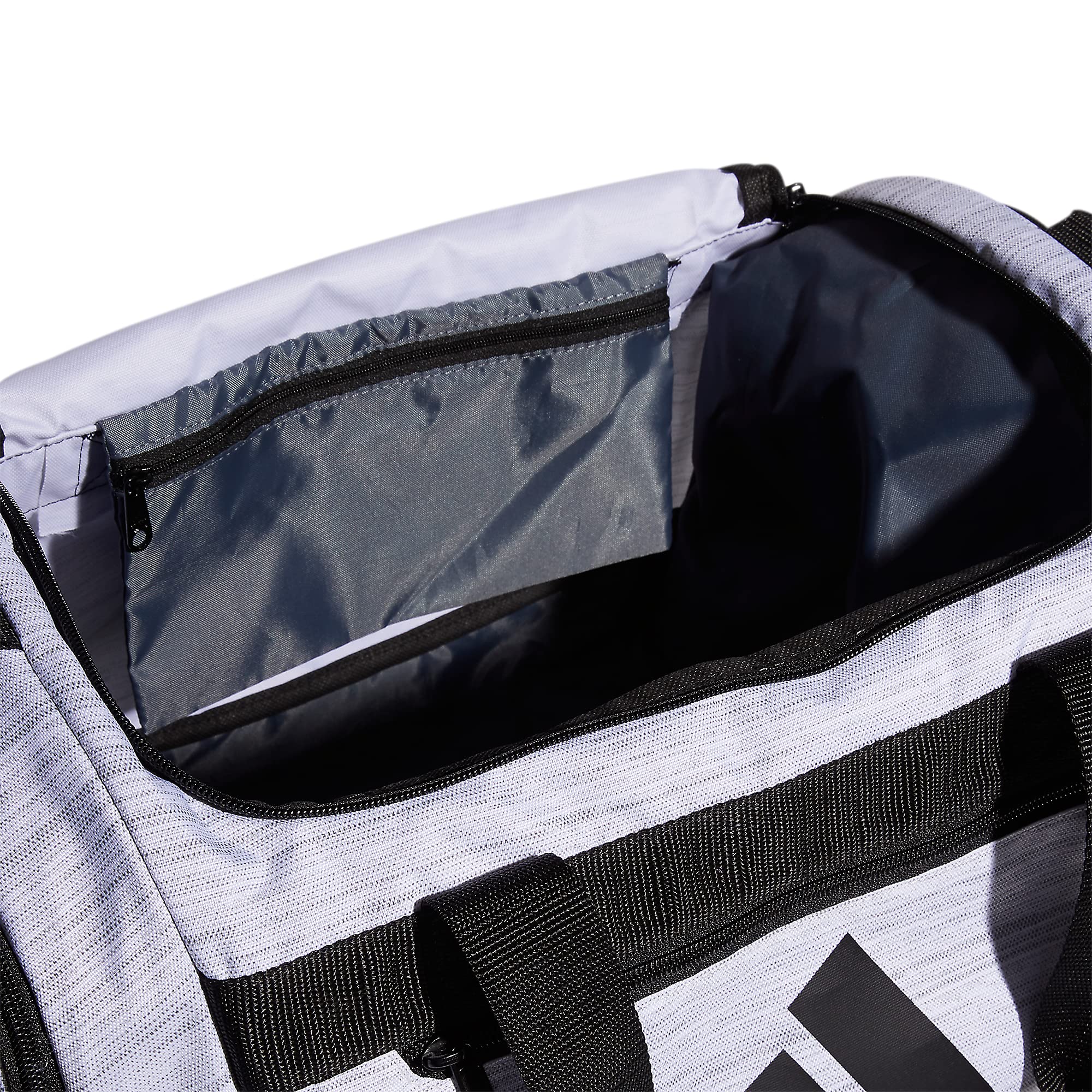 Foto 3 | Bolsa De Viaje Para Gimnasio Adidas Defender 4.0, Unisex, Pequeña, 38 L, Blanco/negro - Venta Internacional.