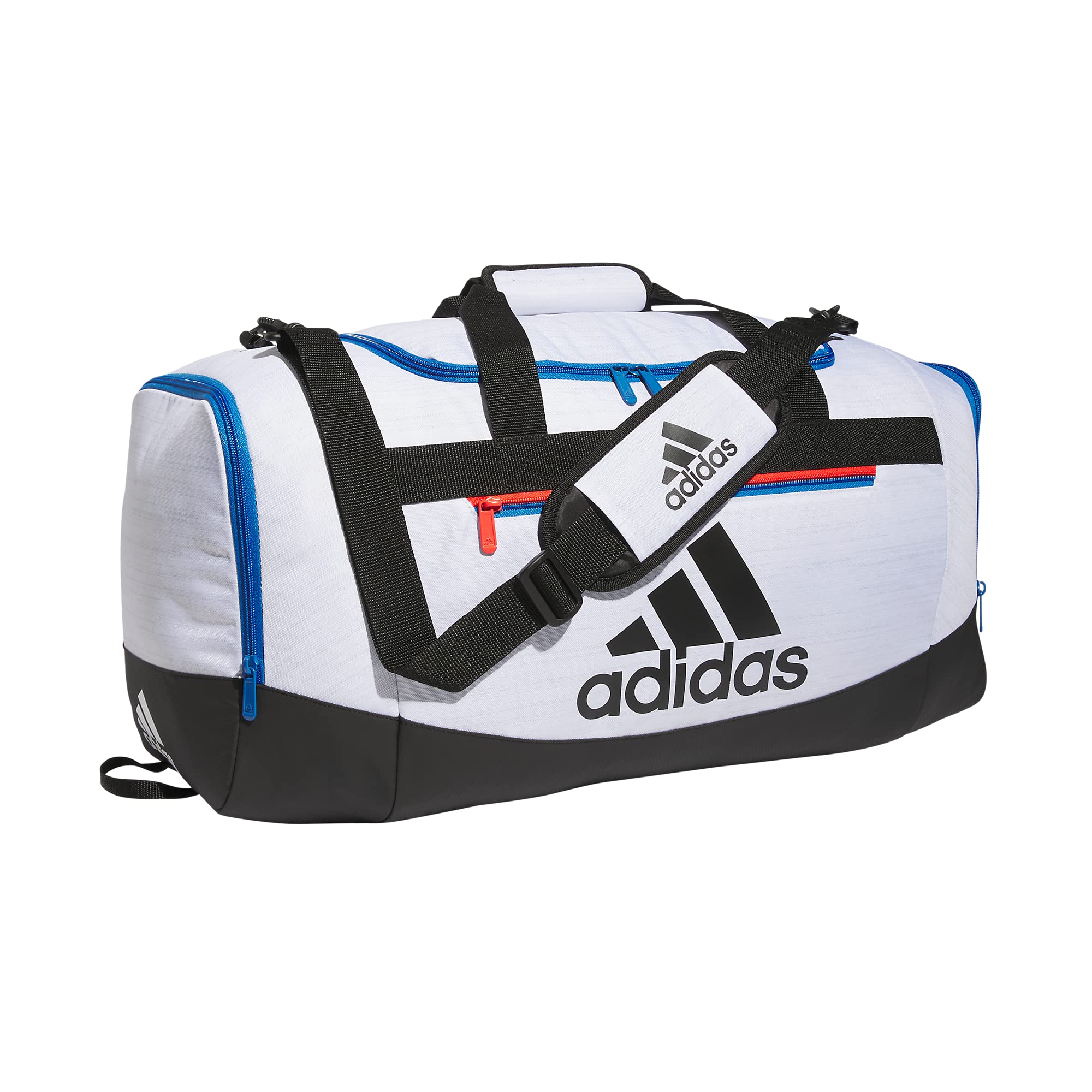 Foto 2 pulgar | Bolsa De Lona Adidas Defender 4.0 Unisex 66 L Blanco/azul/negro - Venta Internacional.