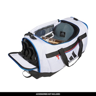 Foto 2 | Bolsa De Lona Adidas Defender 4.0 Unisex 66 L Blanco/azul/negro - Venta Internacional.